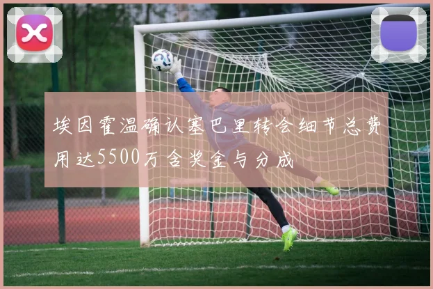 埃因霍温确认塞巴里转会细节总费用达5500万含奖金与分成